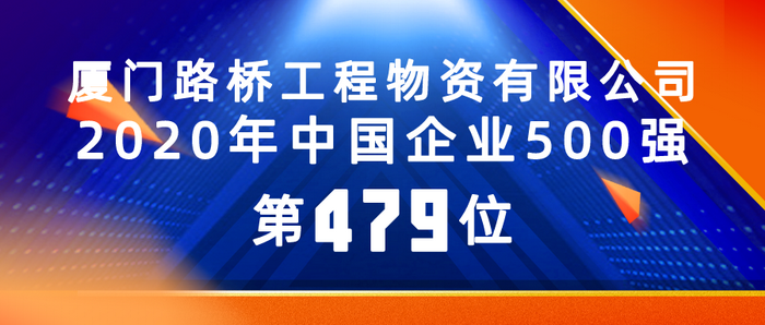 1010【路橋物資】路橋集團權(quán)屬企業(yè)路橋物資公司首次躋身中國企業(yè)500強_調(diào)整大小.png